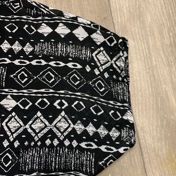 Womens Miss Me Aztec Boho Lightweight Open Front Cardigan Beach Duster - Picture 3 of 7